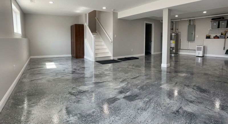 Basement Floor Epoxy Service in Greenville, SC
