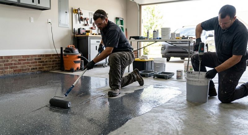 Epoxy Floor Coating Service in Greenville, SC