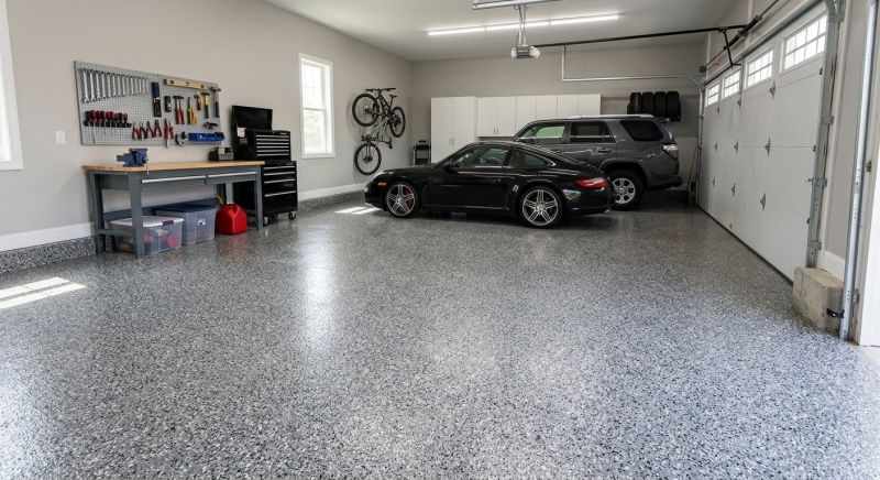 Epoxy Garage Flooring Installation in Raleigh, NC