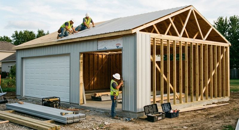 Storage Garage Construction in Mount Pleasant, SC